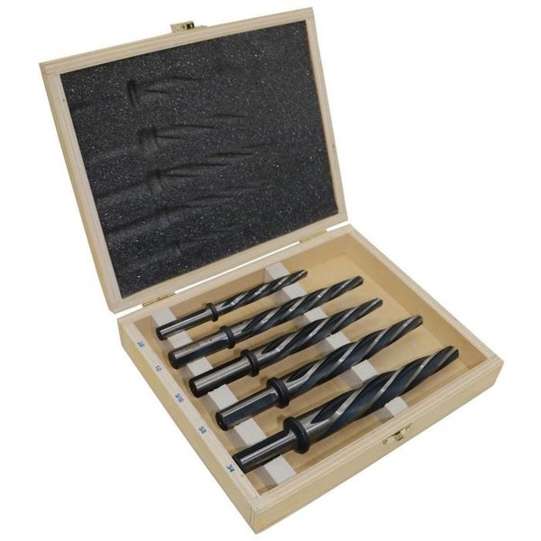 Qualtech Bridge Reamer Set, 12 Piece, Specifications 12 Straight Shank, HSS, Bright DWRRBSS-SET